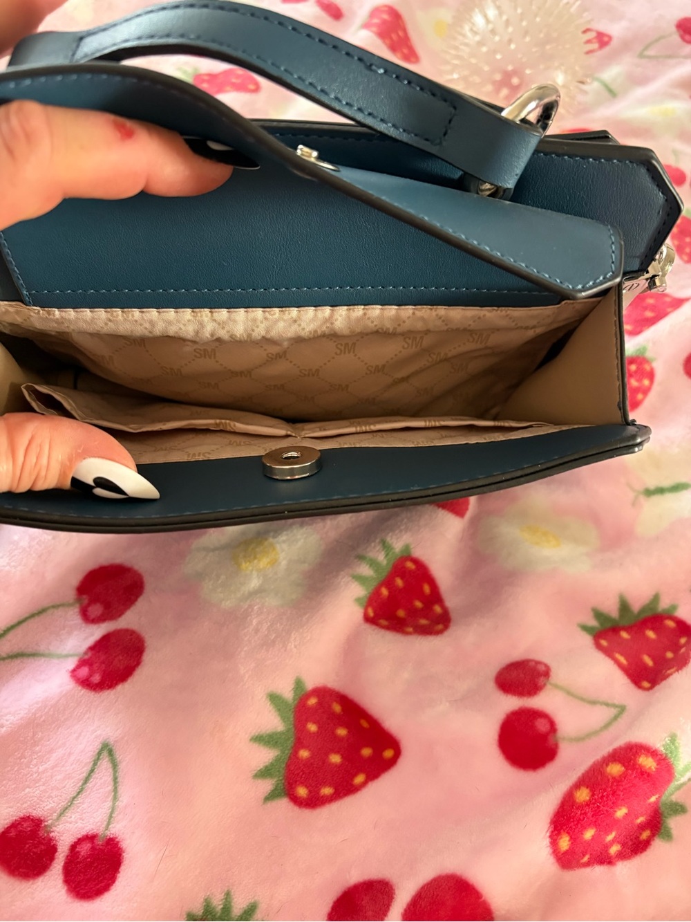 Steve Madden Navy Bevelyn - Picture 4 of 5